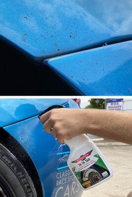 Easily remove tar from your vehicle with Ta Ta Tar.